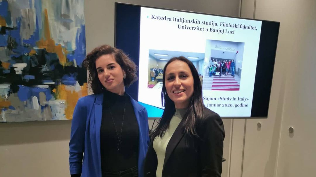 Катедра италијанских студија на Сајму италијанских универзитетаbla