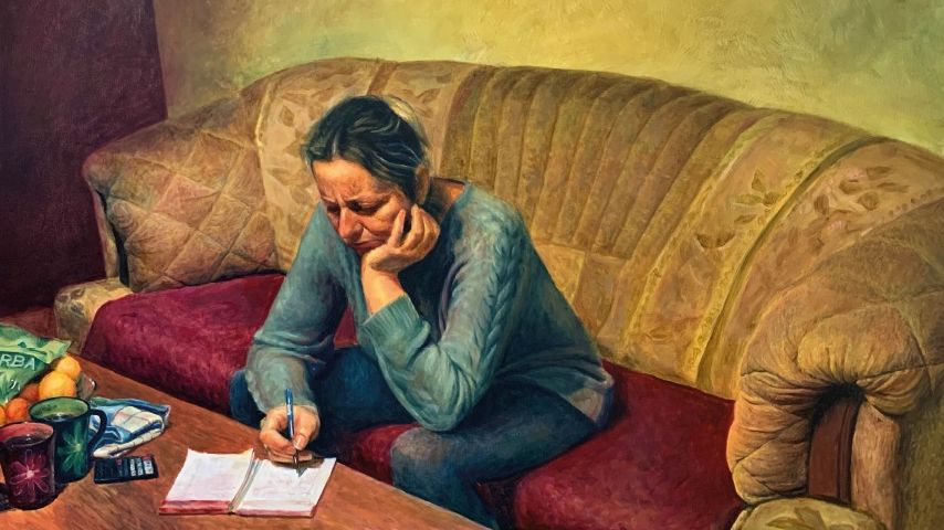 Изложба слика студената треће године Сликарстваbla