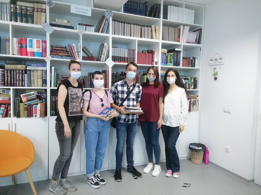Студентска донација Библиотеци Филолошког факултетаbla