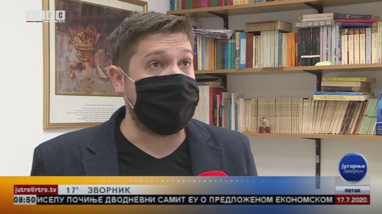 Доц. др Емир Мухић учествовао у програму РТРС-аbla
