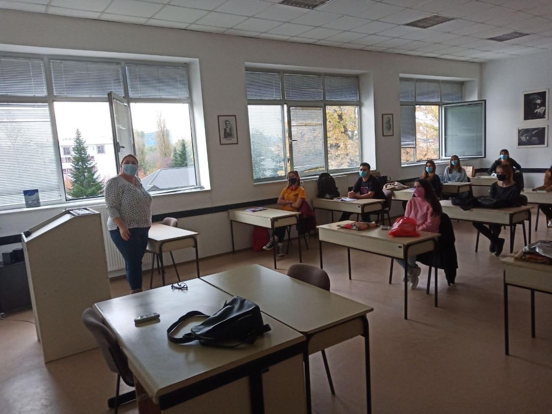 Проф. др Биљана Радић Бојанић одржала предавање на Филолошком факултетуbla