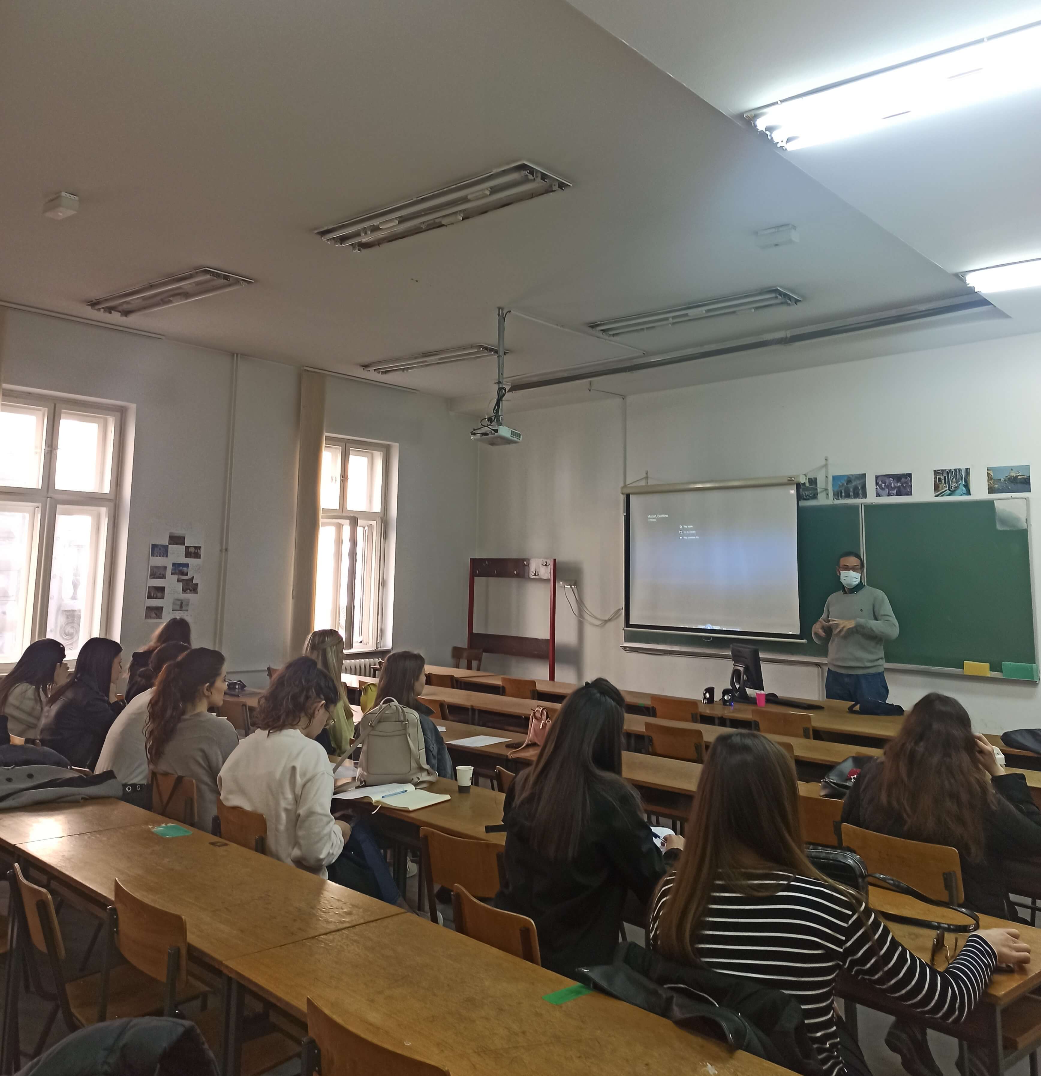 Гостовање проф. др Роберта Русија на Универзитету у Београдуbla