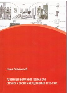 Сања Радановић, Уџбеници њемачког језика као страног у Босни и Херцеговини 1918–1941