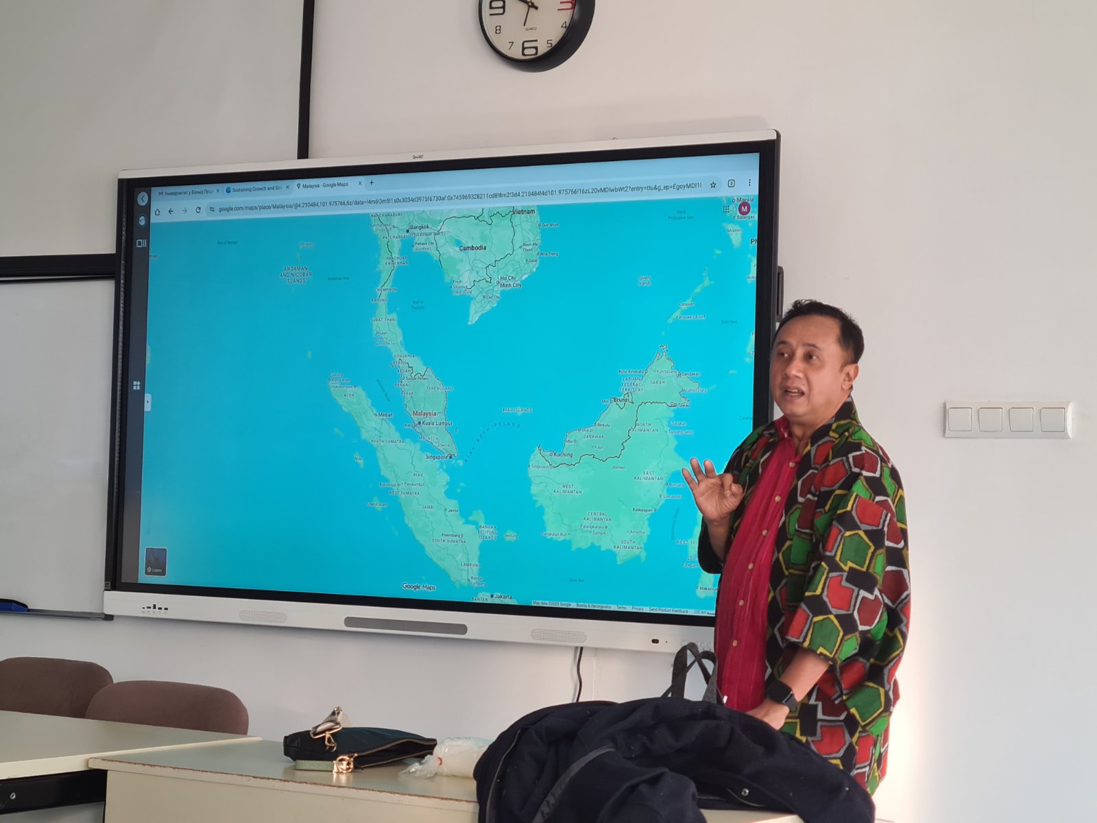 Гостовање професора из Малезије