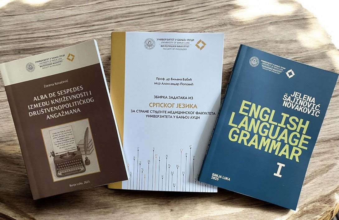 Издавачка дјелатност Филолошког факултета богатија за три нова издања
